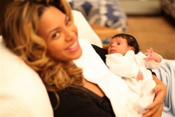 Beyonce and Baby