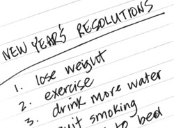Making Weight Loss Resolutions