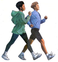 Power walking is Healthy Exercise