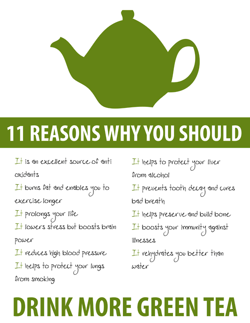why you should drink more green tea