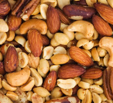 Nuts and seeds in a healthy diet